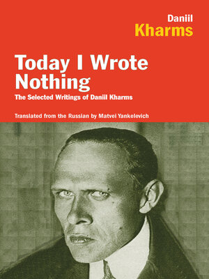 cover image of Today I Wrote Nothing